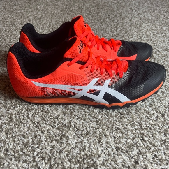 Asics Hyper XC 2 UNISEX Size “ 10 “ Flash Coral White Track Cleats Shoes - Picture 1 of 6
